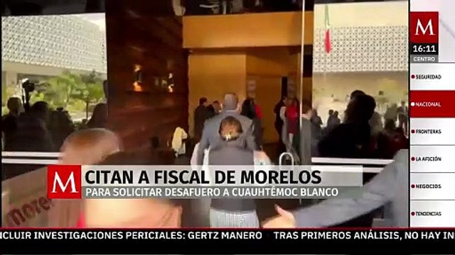 PAN pide citar al fiscal de Morelos y solicitar nuevamente el desafuero de Cuauhtémoc Blanco