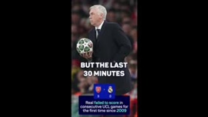 Ancelotti critical of Real collapse v Arsenal