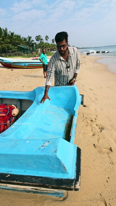 இந்த Boat-லாம் செம Speed-அ போகும்😱!! Yamaha Engine.. Fiber Boat💥!! | திரிகோணமலை கடற்கரை
