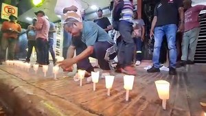 Haina se une en emotivo homenaje a las víctimas de la tragedia en Jet Set