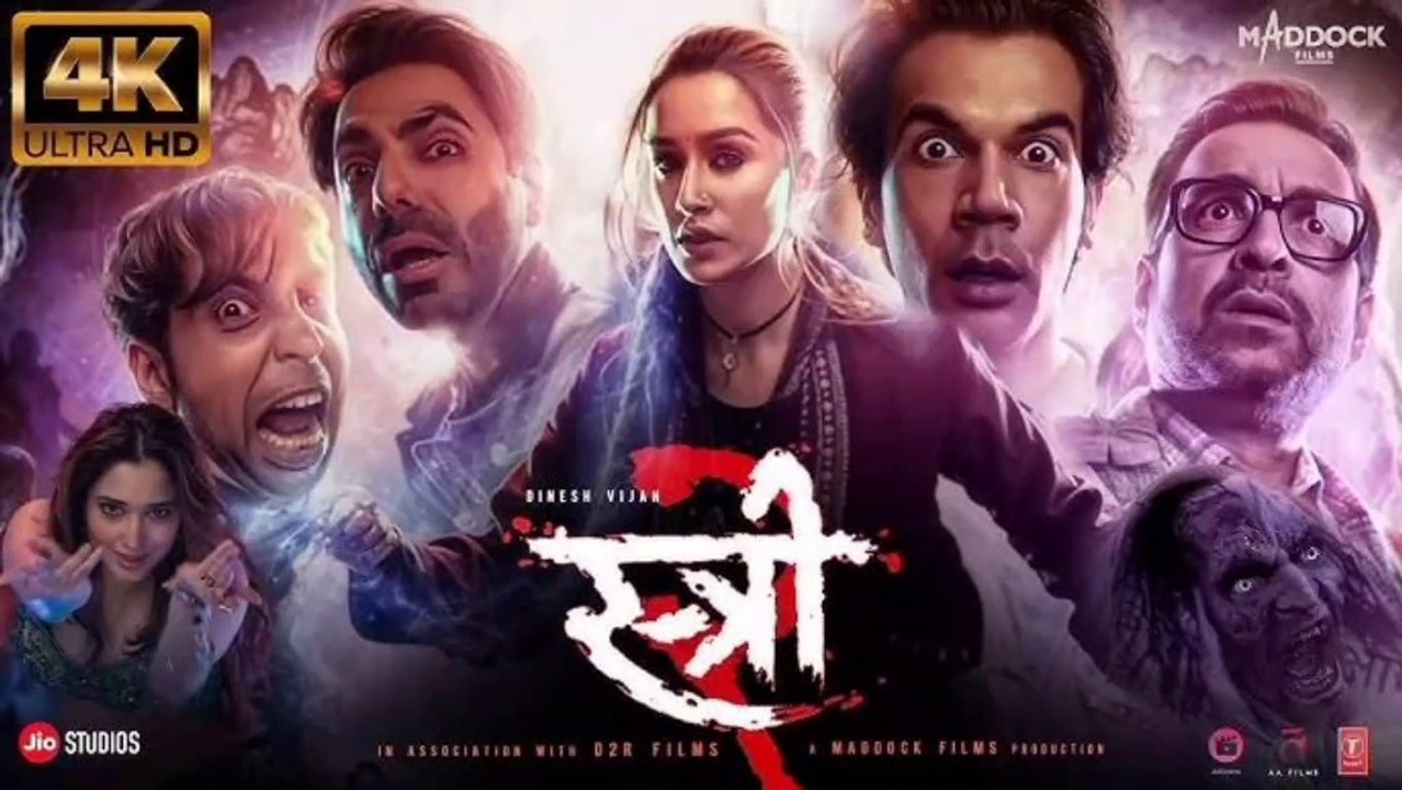 Stree 2 Full movie HD in Hindi South Indian Bollywood Shraddha Kapoor and Rajkumar Rao horror movieMovie verse _20250408_220814896