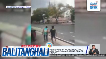Driver ng SUV na humarurot paatras at nagpaikot-ikot sa gasolinahan, mahaharap sa reklamo; isang senior citizen na retiradong US Navy | Balitanghali