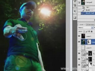 Green Effects part 2 - special effects in photoshop