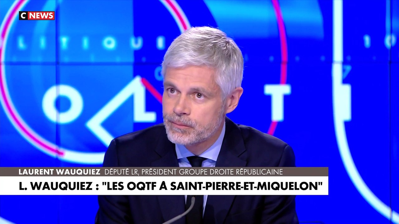 Laurent Wauquiez, proposé, « que les étrangers...