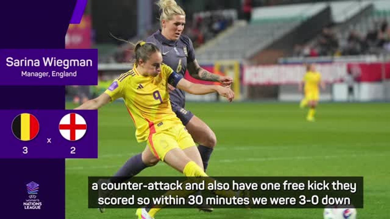 Not good enough and lots to learn - Wiegman on England loss