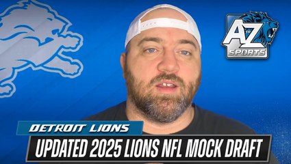 Detroit Lions Mock Draft: Lions Take A BIG SWING In The 1st Round...