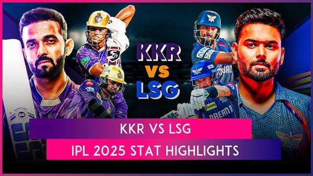 KKR vs LSG IPL 2025 Stat Highlights: Nicholas Pooran Writes Winning Script For Lucknow Super Giants