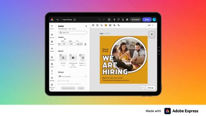 Adobe Express Quick Resizing