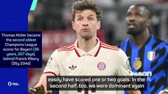 Kompany defends not starting Muller after he scores Bayern equaliser