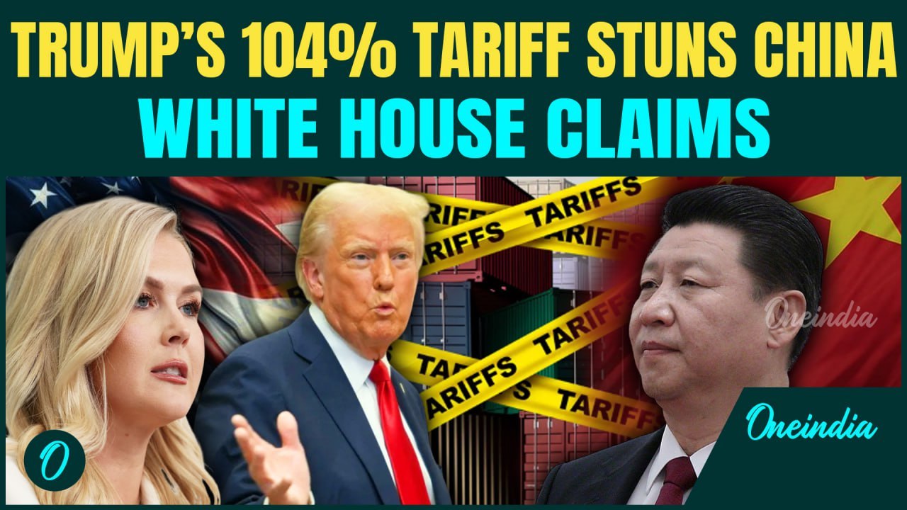 U.S China Trade War: Trump Retaliates With 104% Tariffs But China Vows To fight Back Till End...