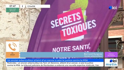 Bernard Guiches, arboriculteur du Tarn et Garonne