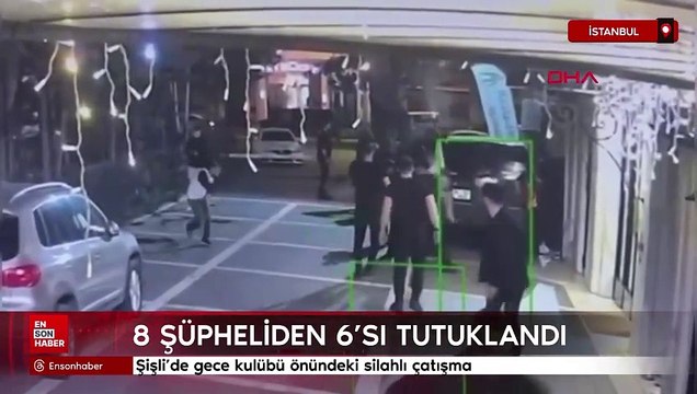 Şişli’de gece kulübü önündeki silahlı çatışma