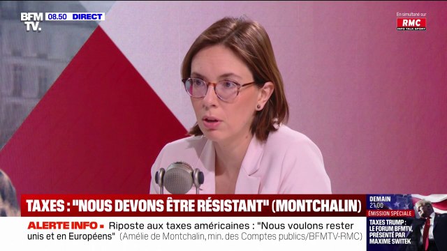 Le chiffre de la croissance française ne sera pas à la hausse , annonce Amélie de Montchalin