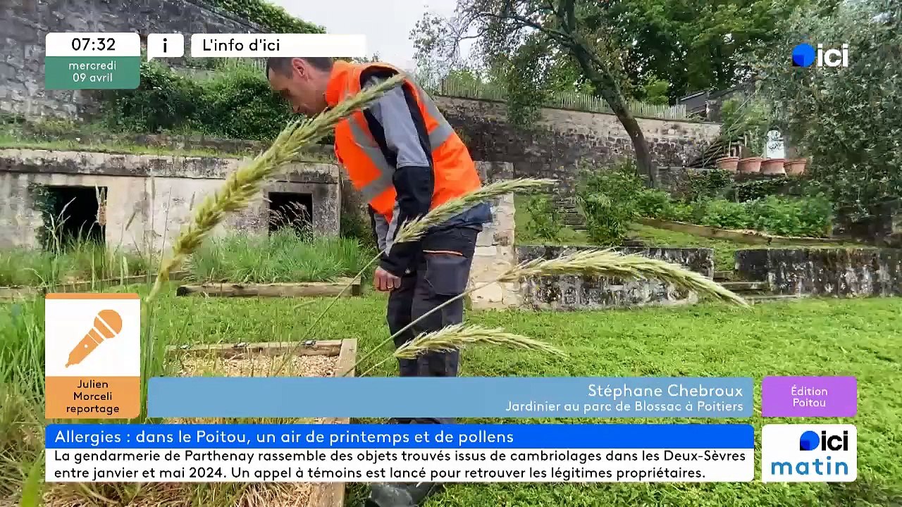09/04/2025 - ici matin par ici Poitou en vidéo