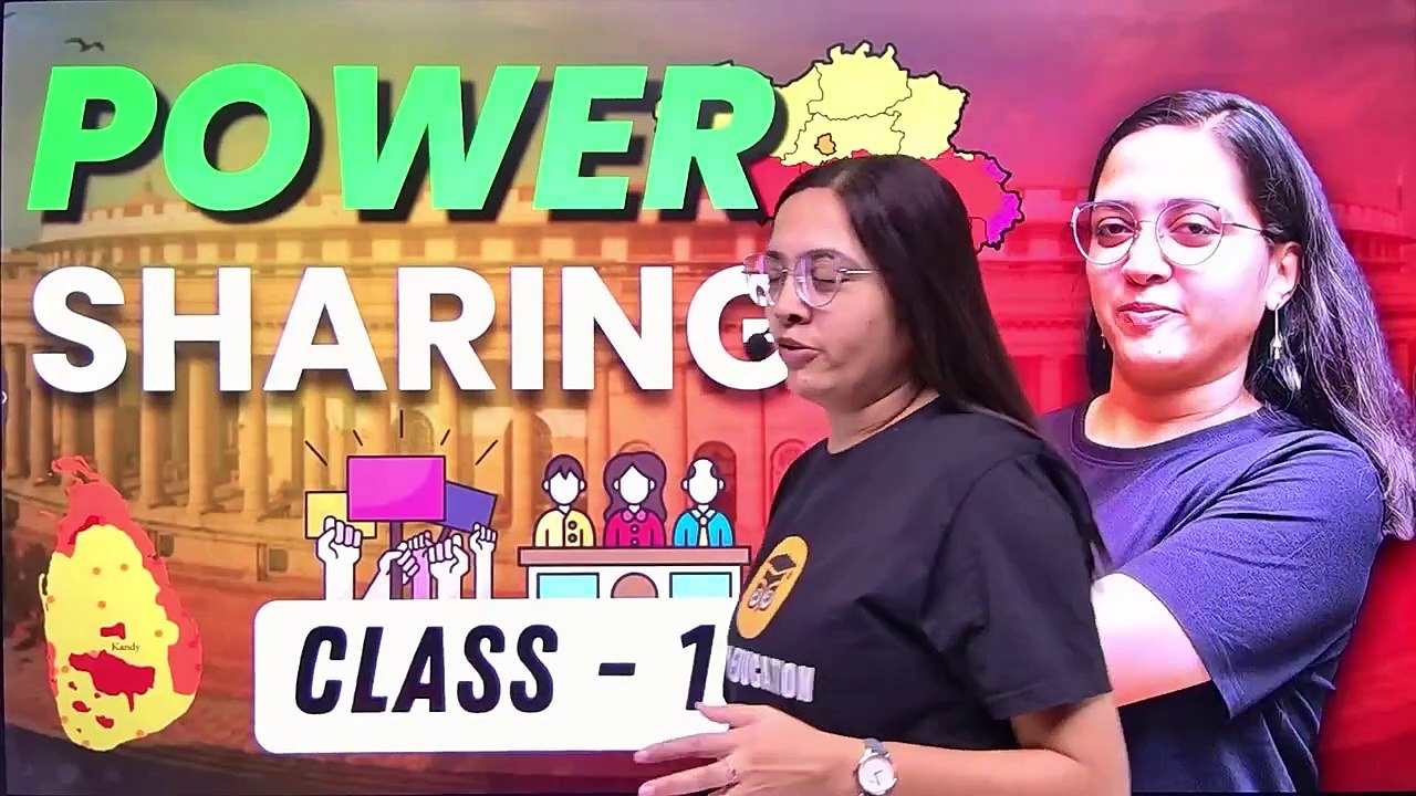 Power Sharing 🔥_ Class 10 SST _ Full Chapter Explanation with Important Questions(720P_HD)