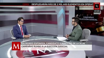 "Soy a fin a la democracia y a la necesidad de justicia social": Raymundo Espinoza