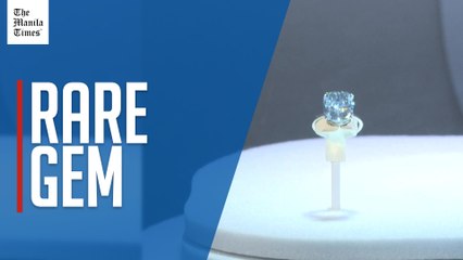 Sotheby's unveils 'The Mediterranean Blue Diamond' in Abu Dhabi