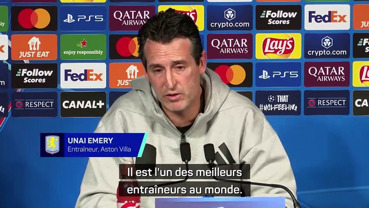 Emery : "Luis Enrique est l'un des meilleurs entraîneurs au monde"