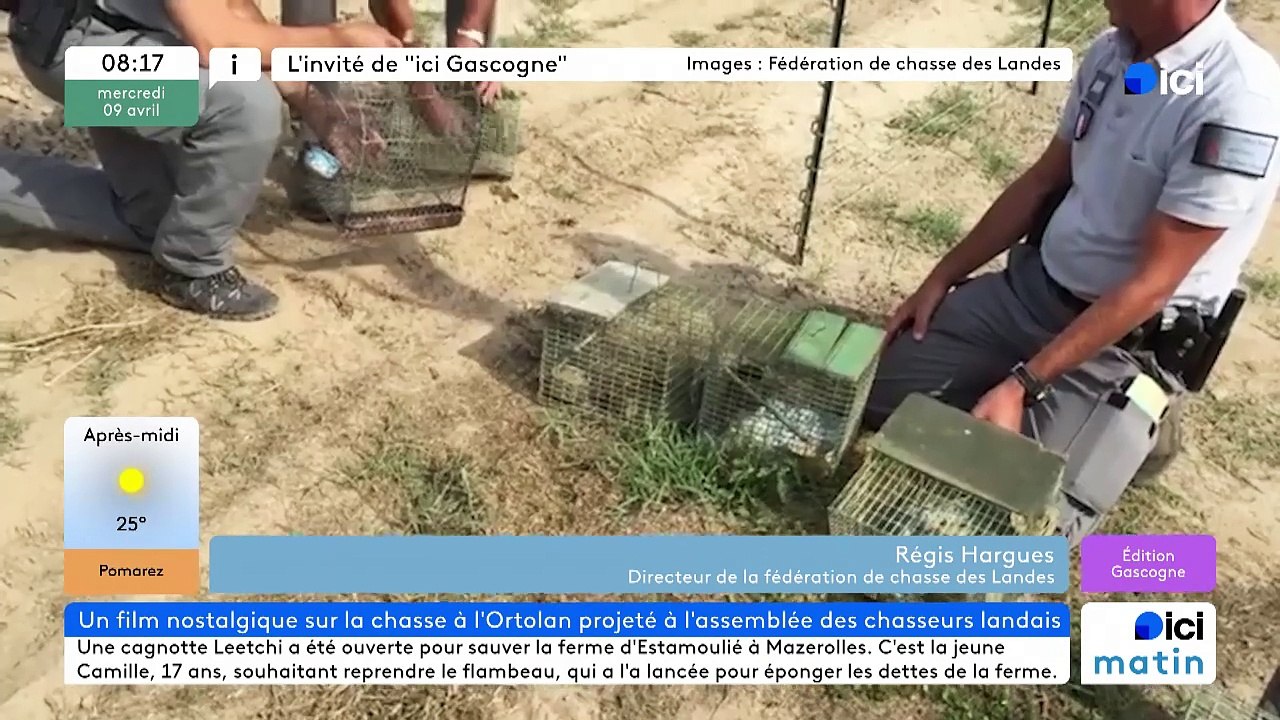 L'invité de "ici Gascogne" mercredi 9 avril 2025