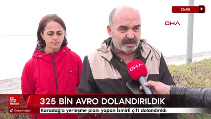 Karadağ'a yerleşme planı yapan İzmirli çift dolandırıldı