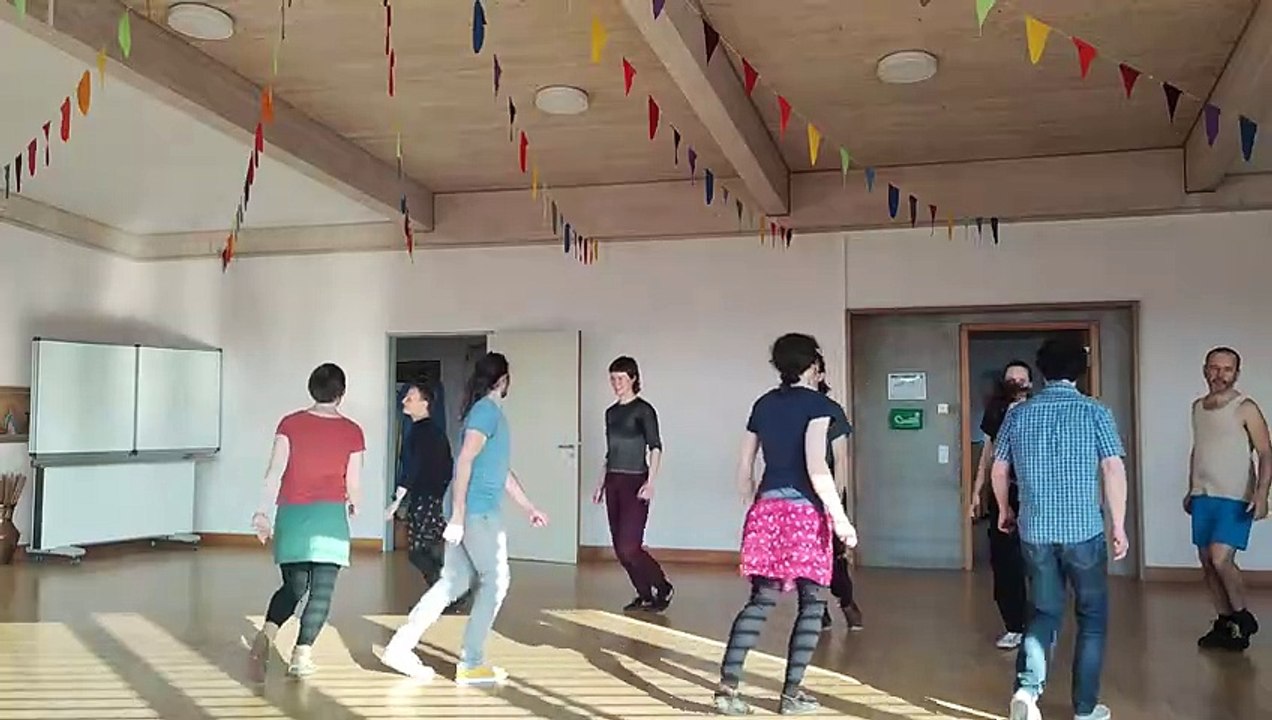 Congo du passage d'Agen en pas de polka (Gascogne) en apprentissage