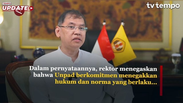 Kasus Dugaan Pelecehan Seksual Mahasiswa PPDS, Rektor Unpad: Tak Ada Toleransi Bagi Pelaku