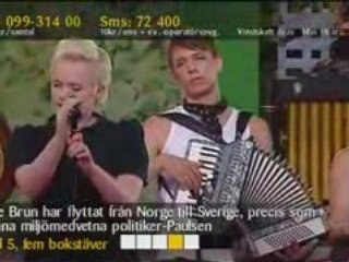 Koop & Ane Brun - Island Blues (Live Sommarkrysset 2007)