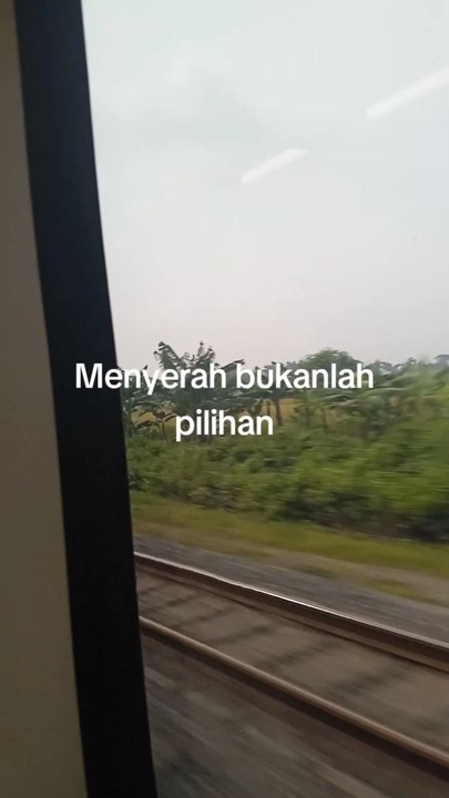 Jadi, kamu memilih menyerah atau memilih jalan lain?