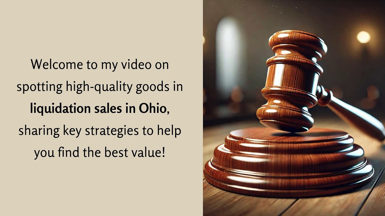 How To Spot High-Quality Goods In Liquidation Sales?