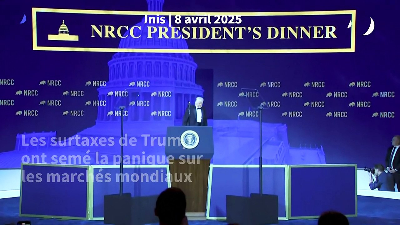 Droits de douane: "Je sais ce que je fais", se défend Trump