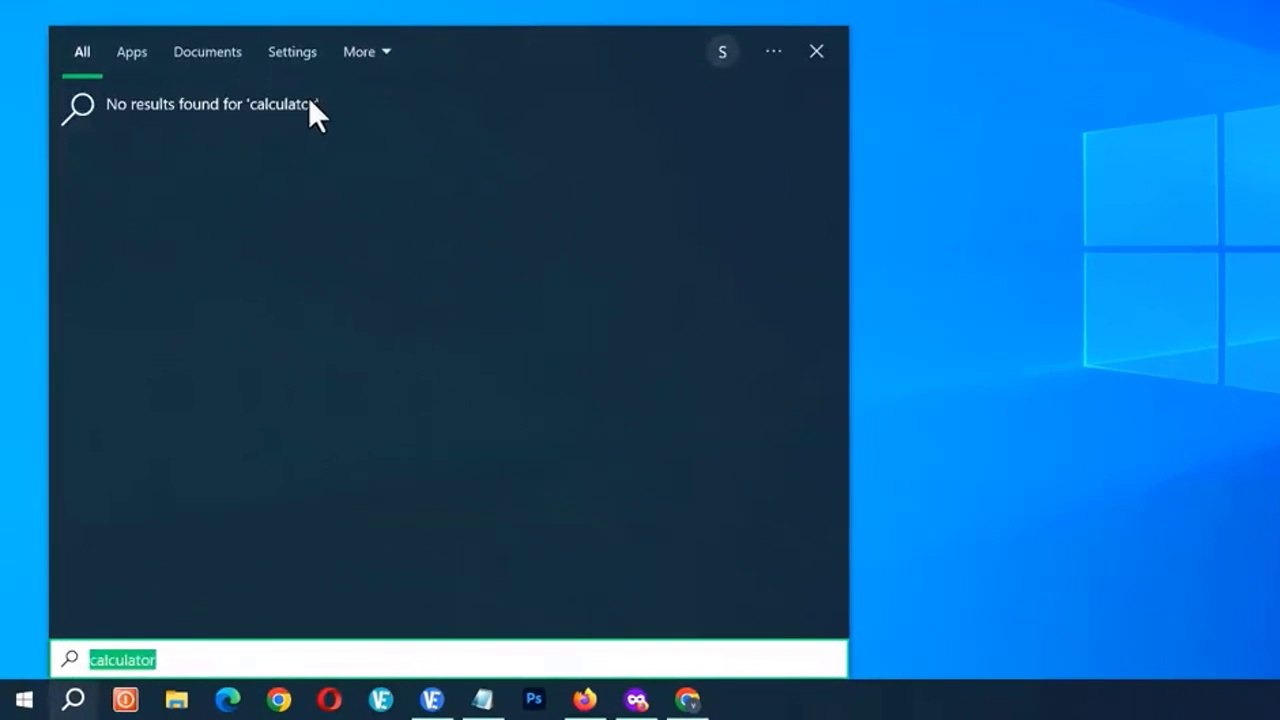 Solved - Calculator disappeared from Windows 10