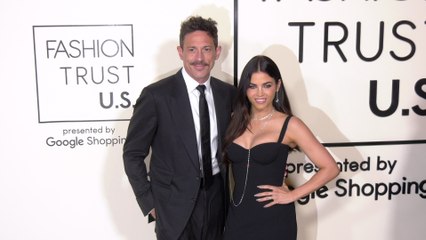 Steve Kazee and Jenna Dewan attend the 2025 Fashion Trust U.S. Awards in Los Angeles