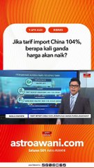 [Data & Statistik] Jika tarif import China 104%, berapa kali ganda harga akan naik?