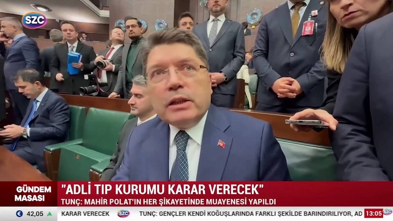 Adalet Bakanı Tunç'tan Mahir Polat açıklaması