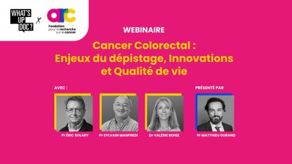 Cancer Colorectal : Enjeux du dépistage, Innovations et Qualité de vie