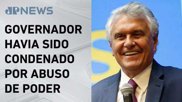 Justiça de Goiás decide manter Ronaldo Caiado elegível