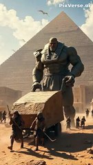Egypt pyramids workers