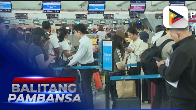 Nasa 100-K pasahero, naka-book na pauwi sa Semana Santa; NAIA, may mga espesyal na alok sa mga pasahero ngayong tag-init