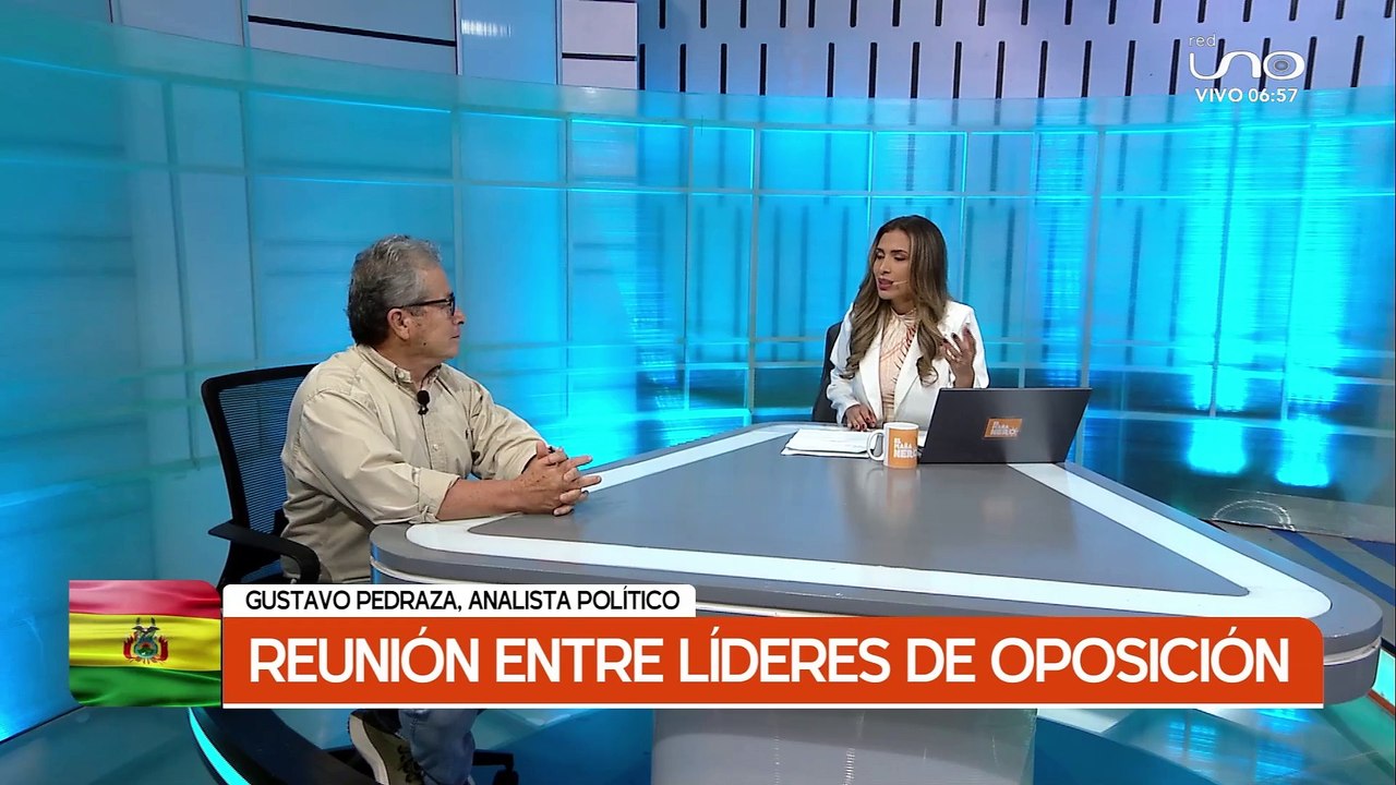 SCZ: ANALISTA GUSTAVO PEDRAZA SE REFIERE AL BLOQUE OPOSITORES