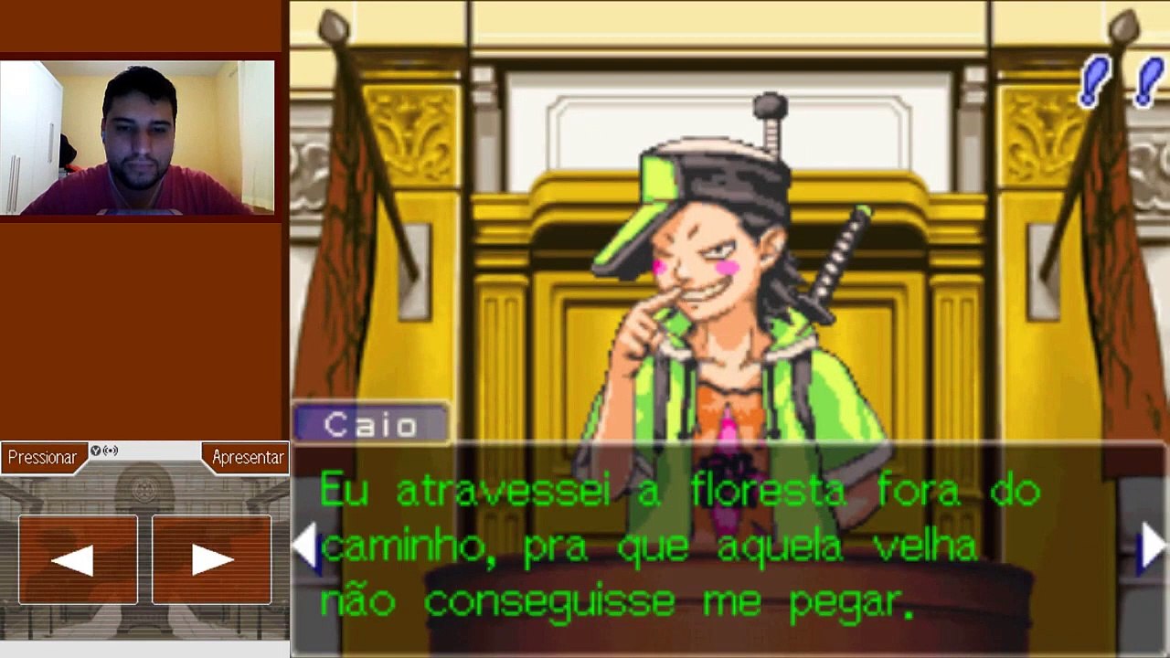 Phoenix Wright: Ace Attorney (PT-BR) Ep.10 - Tensão com as provas.