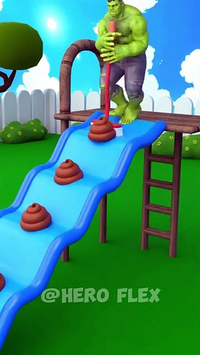 Lil Spidey_s Infinity Slide 😂 _funnyanimation _blenderanimation(360P)