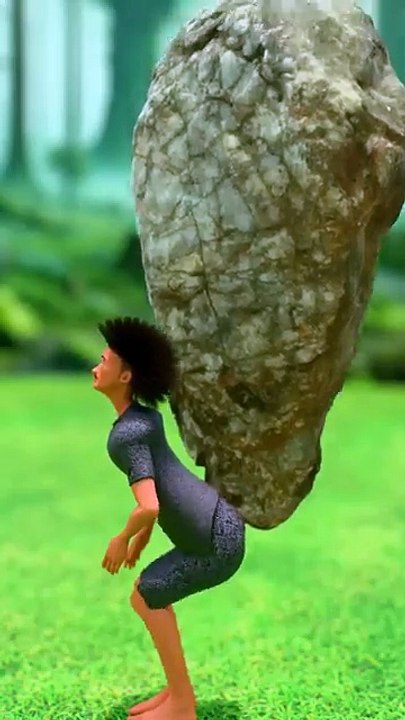 Fake Rock _animation _funny _comedy _lucu _memes  _shorts(360P)
