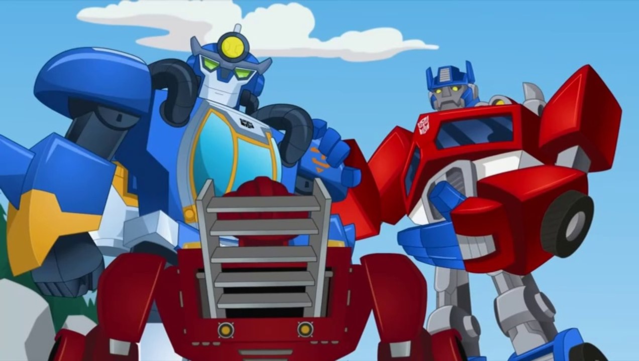 Transformers： Rescue Bots ｜ Optimus Prime & High Tide ｜ Kids Cartoon ｜ Transformers Junior