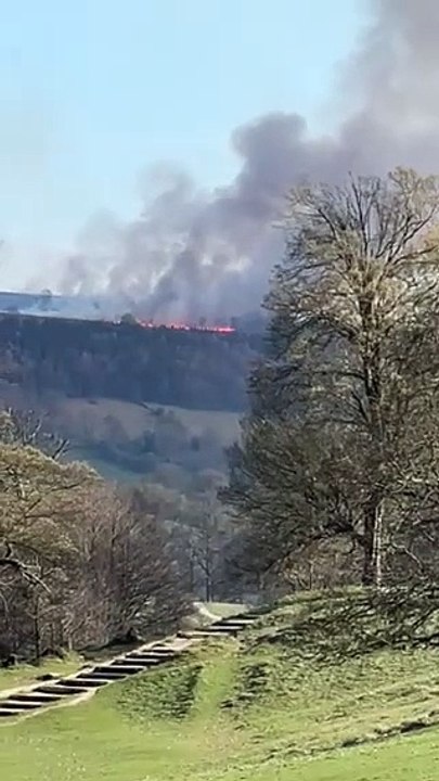 Beeley Moor fire