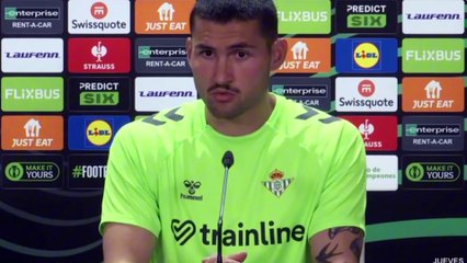 ¡Vieites sueña en grande con el Betis y será titular este jueves ⚽