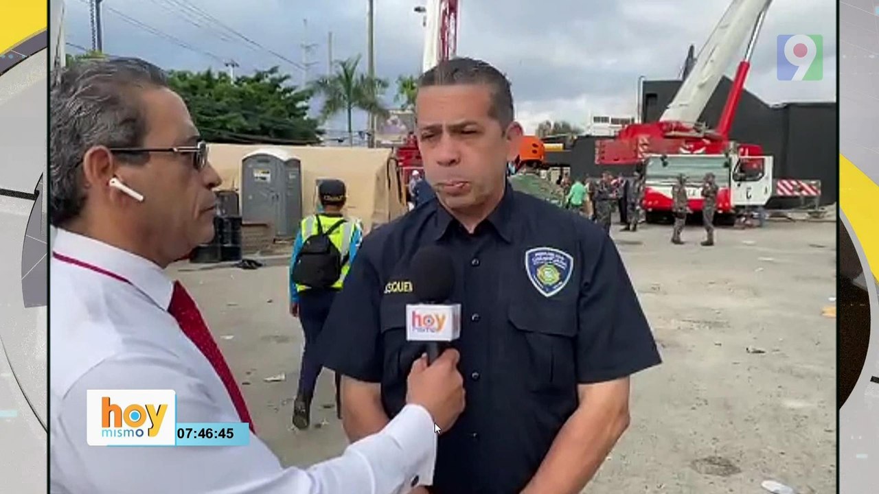 ¡Última Hora! Coronel Diego Pesqueira da balance da la tragedia en la discoteca Jet Set | Hoy Mismo