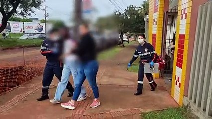 Adolescente de 14 anos é socorrida no Colégio Estadual Padre Carmelo Perrone
