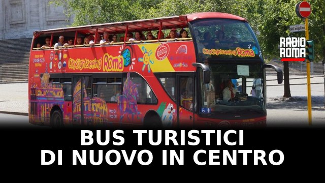 I bus turistici tornano in centro a Roma, il Tar accoglie le proteste degli operatori