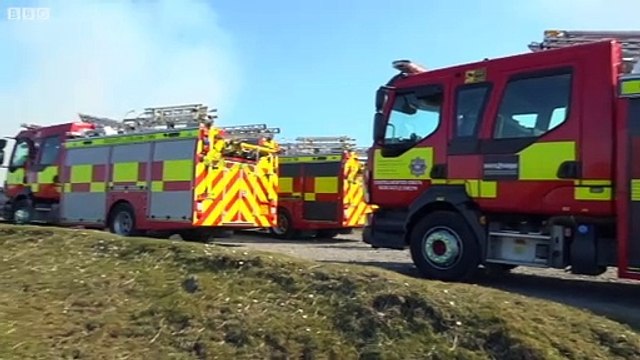 Mid and West Wales Fire and rescue service have been tackling grass fires for days