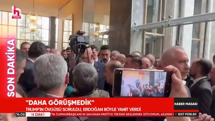 Özgür Özel'in ''Trump'tan icazet aldılar'' sözleri Erdoğan'a soruldu